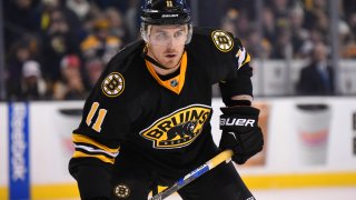 Jimmy Hayes #11 of the Boston Bruins