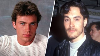 (Left) Jon-Erik Hexum, (Right) Brandon Lee.