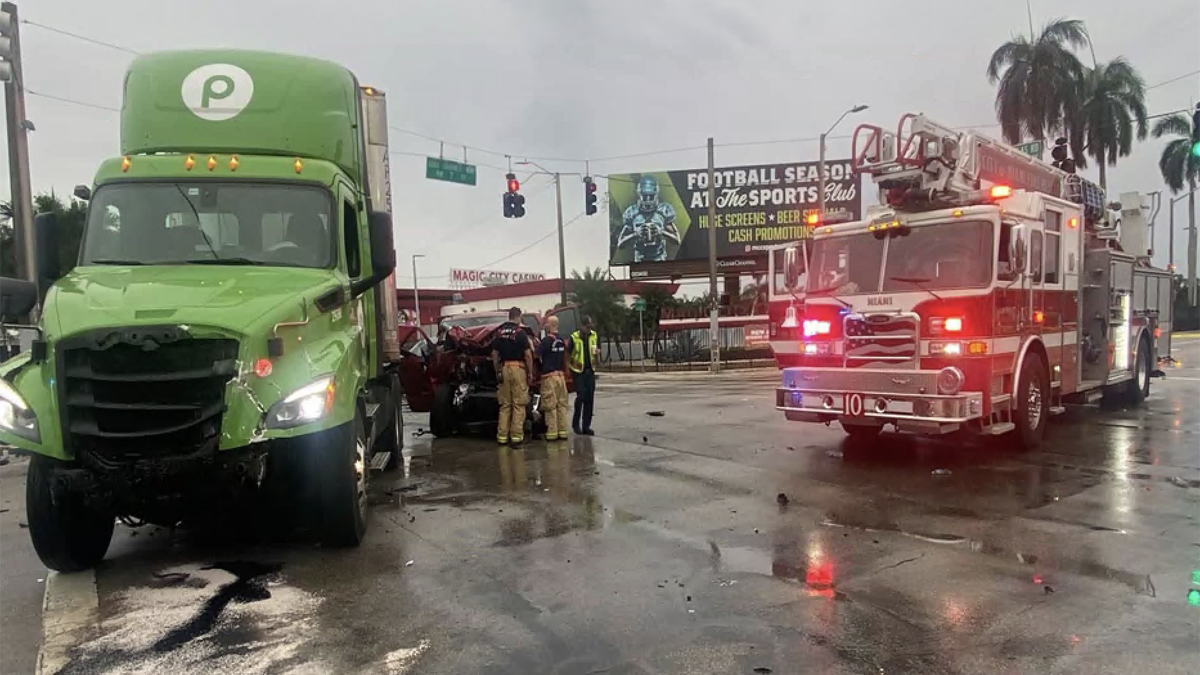 3 Injured in Crash Involving Publix 18-Wheeler – NBC 6 South Florida