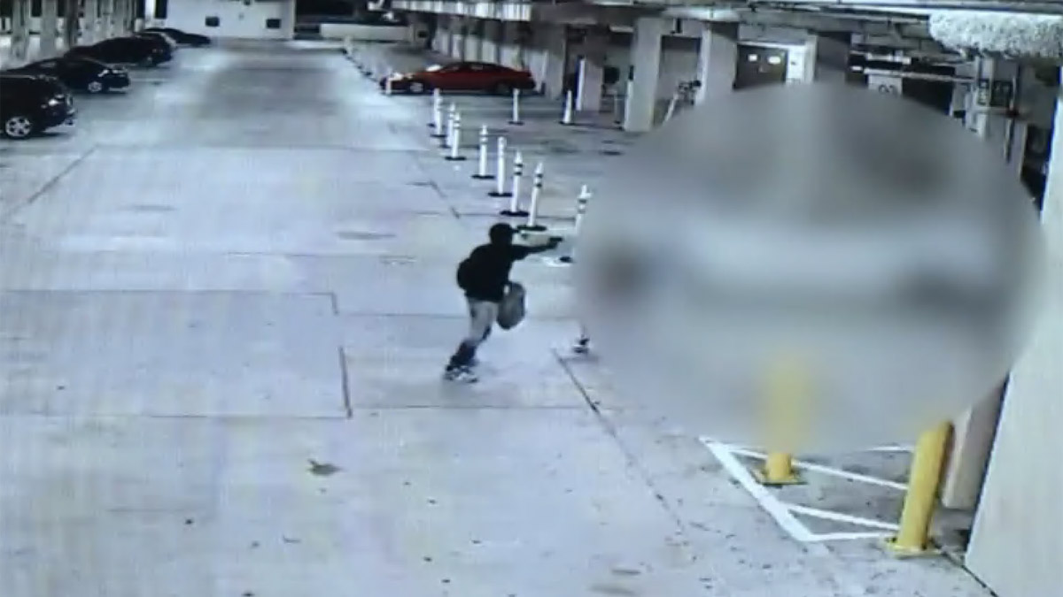 Attempted Robbery Last Night at Broadway Plaza Parking Garage in