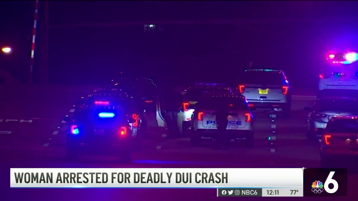 Woman Arrested for Deadly DUI Crash in Sunny Isles Beach – NBC 6 South ...