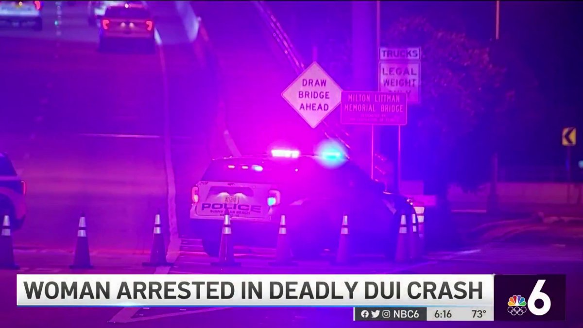 Woman Arrested In Fatal Dui Crash Nbc 6 South Florida 5405