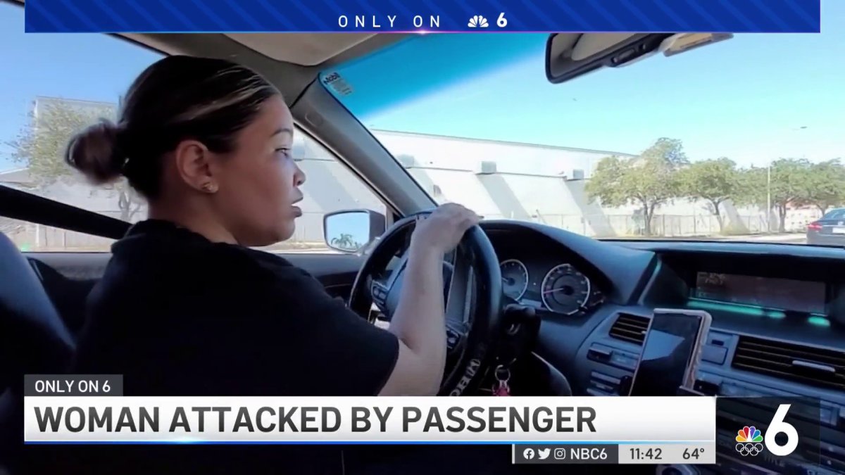Uber Driver Attacked by Passenger Speaks Out – NBC 6 South Florida