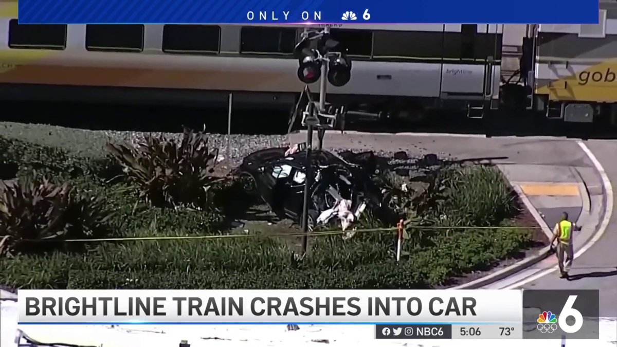 Brightline Train Collides With Car in Pompano Beach – NBC 6 South Florida