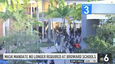 Mask Mandate No Longer Required at Broward Schools