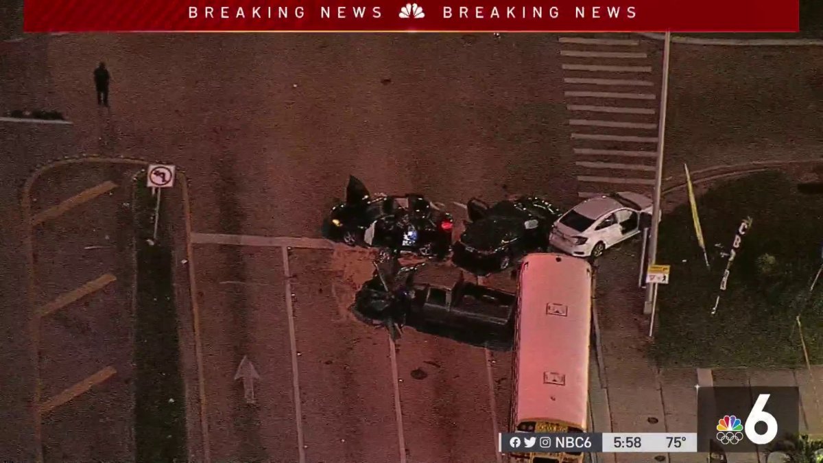 Pedestrian Killed In Crash Involving School Bus In Hialeah Gardens