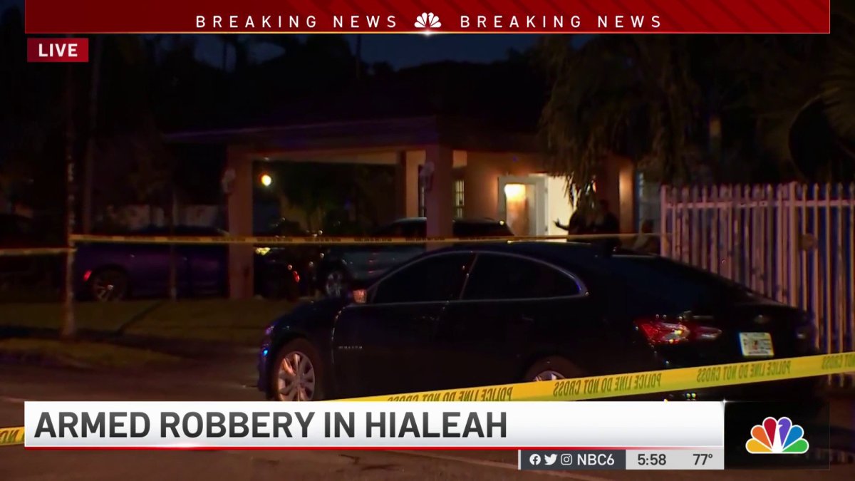 Hialeah Police Investigate Armed Robbery – NBC 6 South Florida