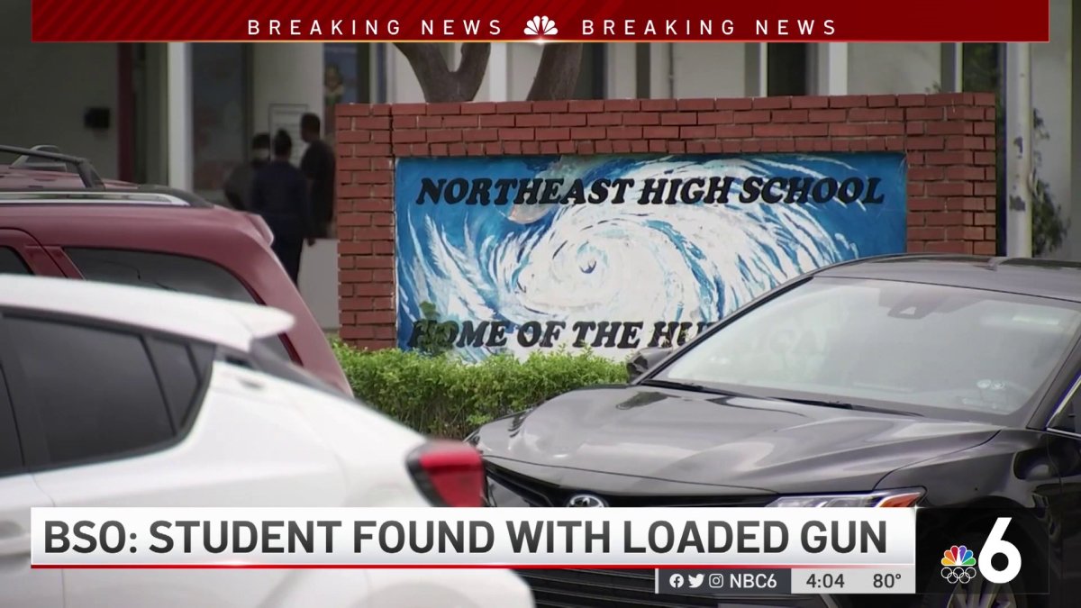 Student Found With Loaded Gun at Northeast High School in Oakland Park ...