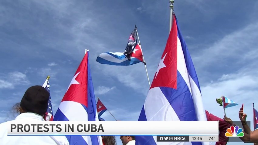 Protests Happening in Cuba