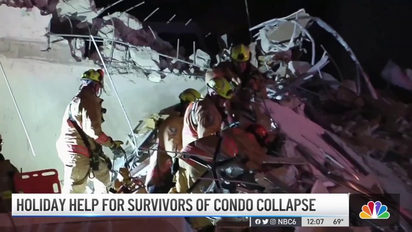 Holiday Help for Survivors of Surfside Condo Collapse