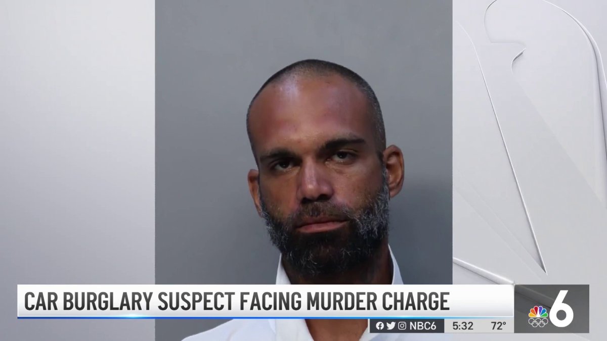 Car Burglary Suspect Facing Murder Charge – NBC 6 South Florida
