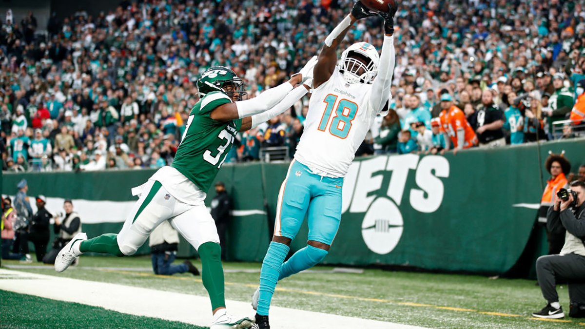 Mack Hollins Spectacular Catch, Penalty Set Up Dolphins for Game-Winning  Field Goal