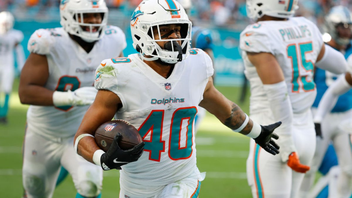 Jevon Holland recaps big SNF victory for the Dolphins