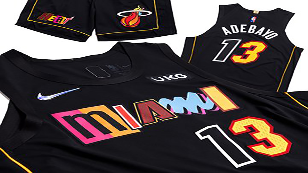 Miami Heat Unveil 'Miami Mashup' Uniforms Debuting This Season