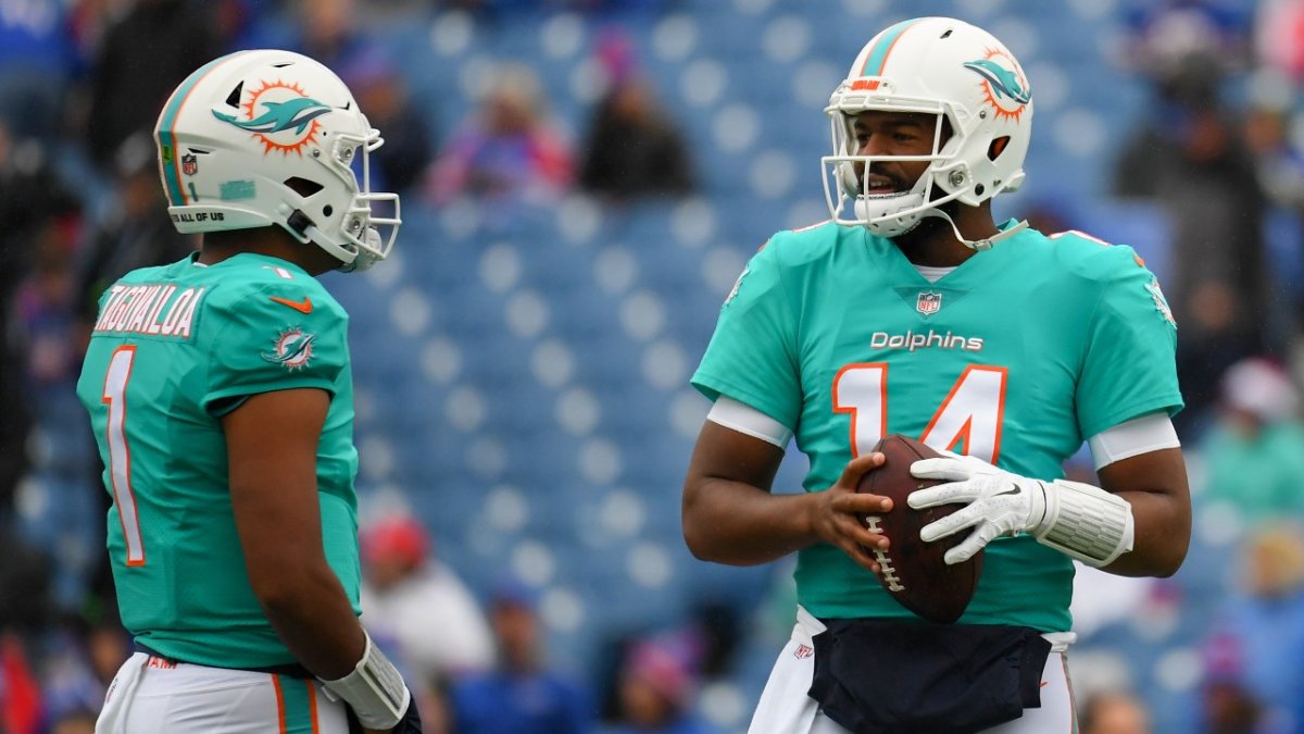 Dolphins QB Tua Tagovailoa to miss another start, Jacoby Brissett gets nod  vs. Ravens