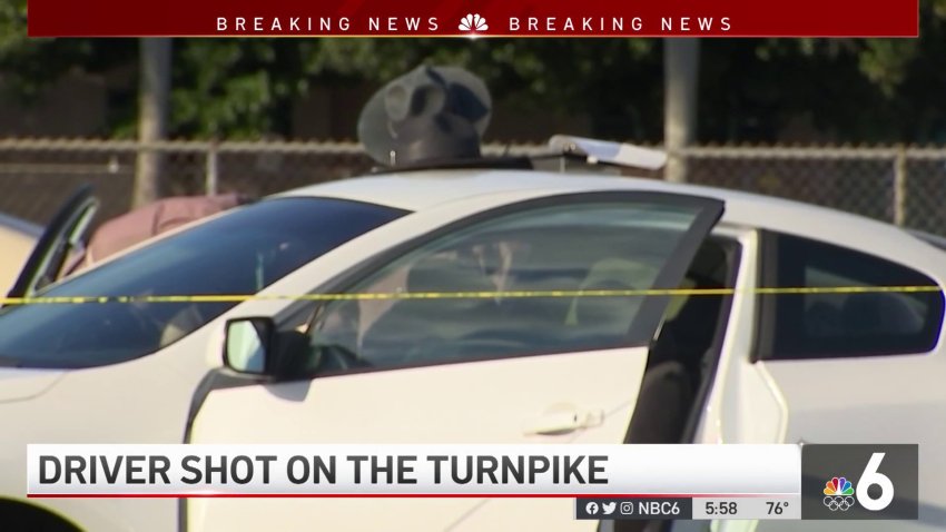 Driver Shot on the Turnpike in Broward
