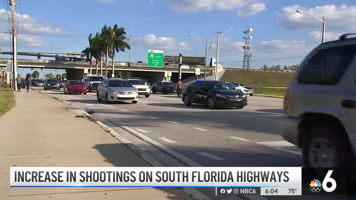 Increase in Shootings on South Florida Highways – NBC 6 South Florida