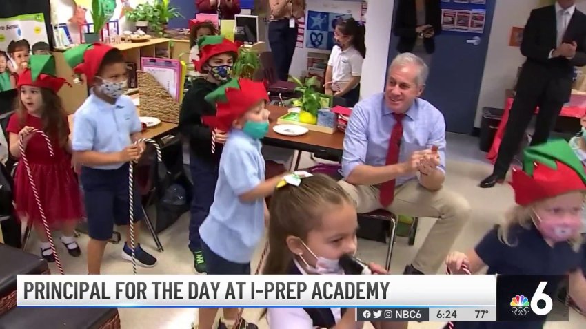 Ari Odzer Was Principal for the Day at iPrep Academy