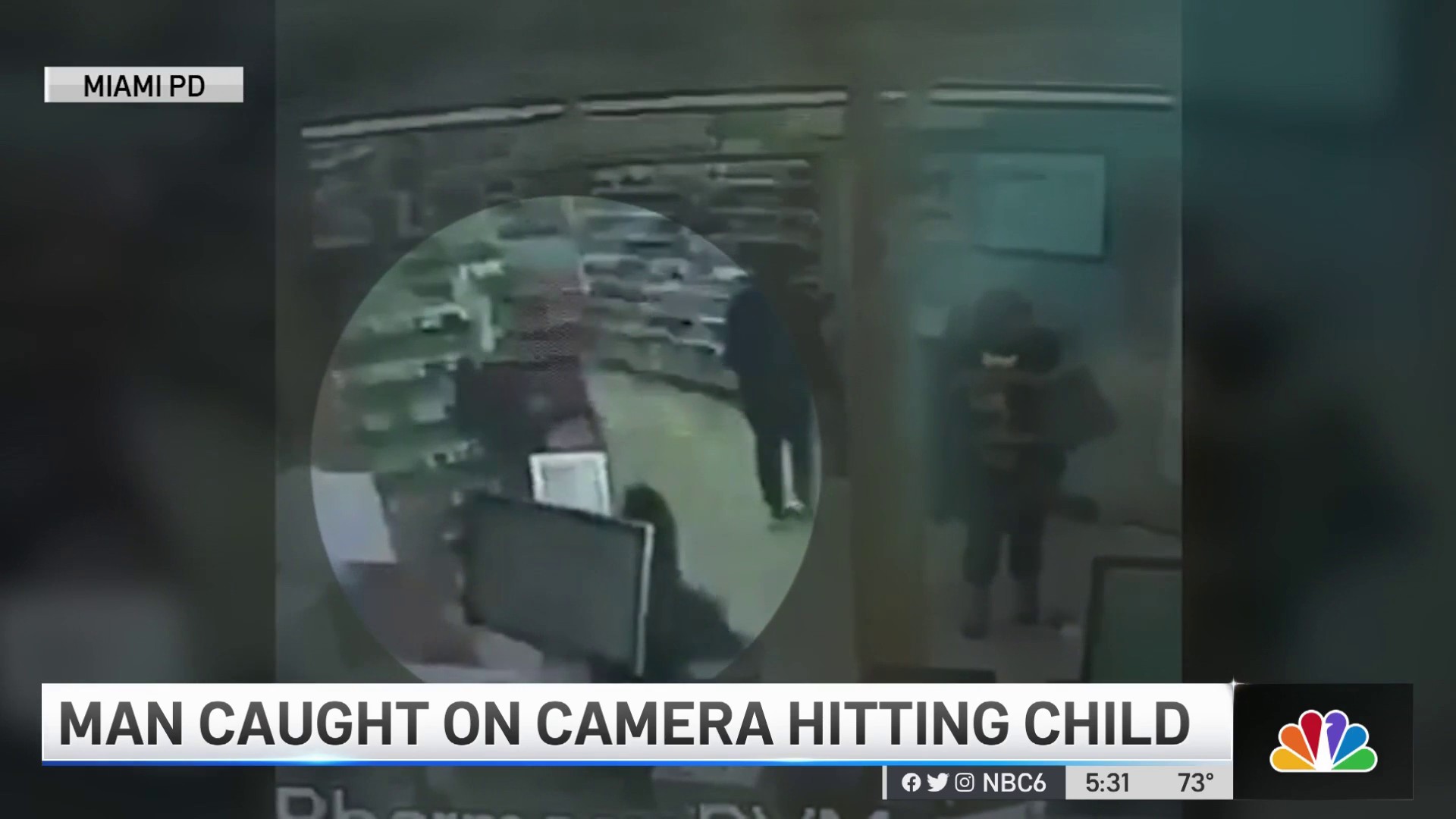 Man Caught On Camera Hitting Child – NBC 6 South Florida