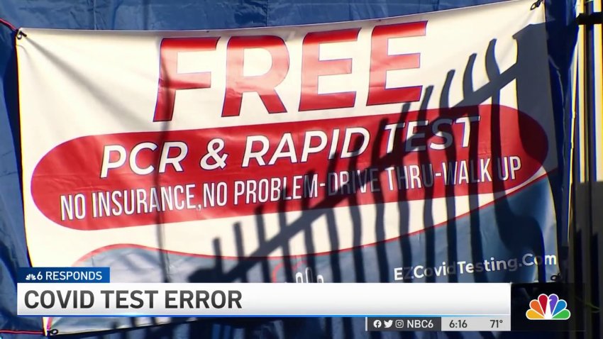 Responds: Woman Got a Covid Test Result Without Getting a Test
