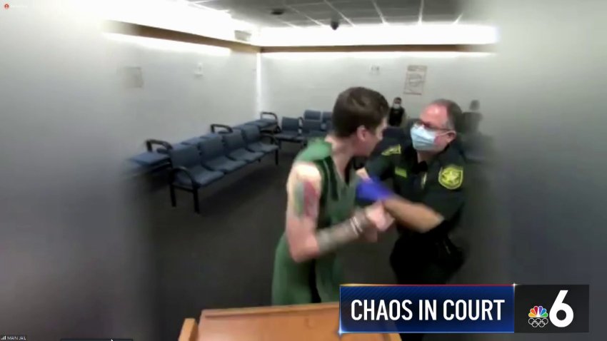 Accused Hit-And-Run Driver Causes Commotion in Court