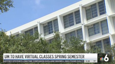 UM to Have Virtual Classes to Start Spring Semester