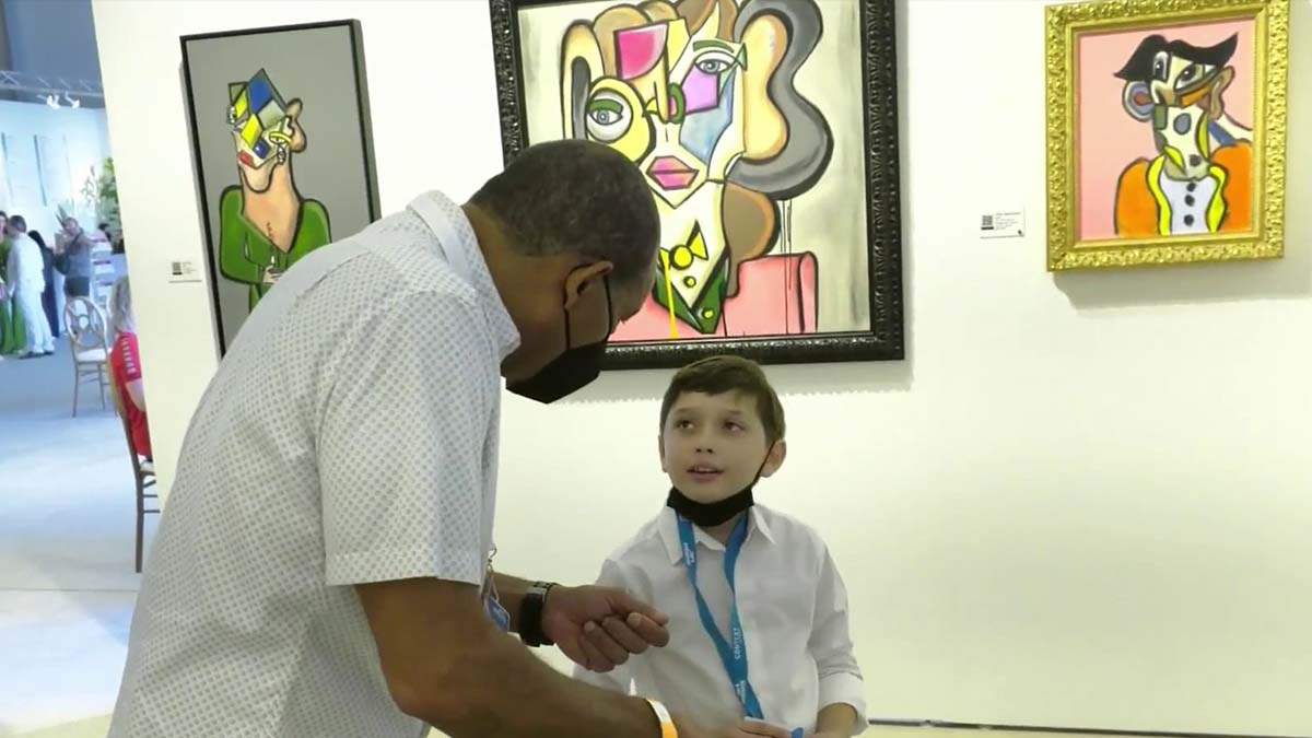 10-year-old artist taking over Miami Art Week - Good Morning America