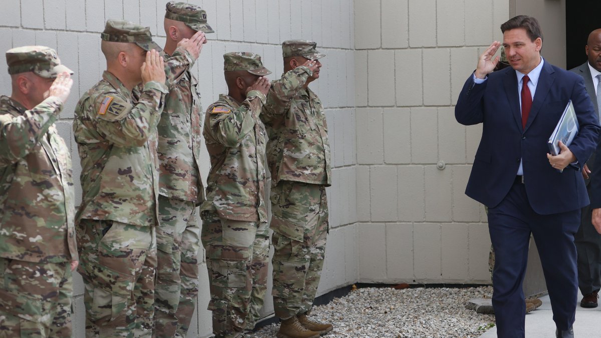 Gov. DeSantis Wants a Florida State Guard. Here's How They Work in Other States – NBC 6 South Florida