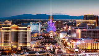 Artist rendering of a planned Hard Rock hotel in Las Vegas