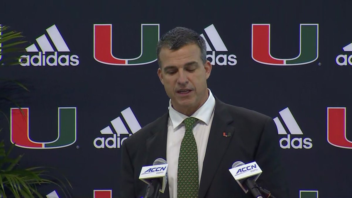 Mario Cristobal Introduced as Miami Hurricanes Football Coach NBC 6