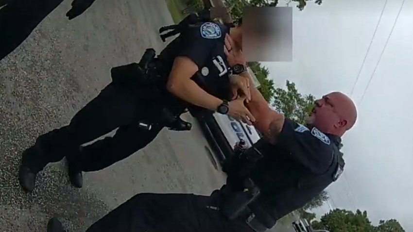 A Sunrise Police sergeant is under investigation after body camera footage showed him putting his hand on another officer’s throat. Sgt. Christopher Pullease has been relieved of supervisory responsibilities and is the subject of an internal affairs investigation following the Nov. 19 incident, Sunrise Police Chief Anthony Rosa said in a statement Friday.