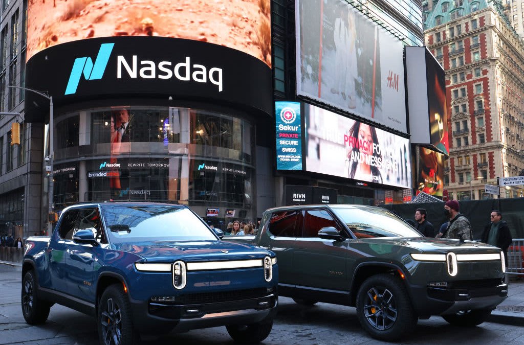 Stocks Making the Biggest Moves Midday: Rivian, Allbirds, Humana, Lamb Weston and More - Vimarsana News