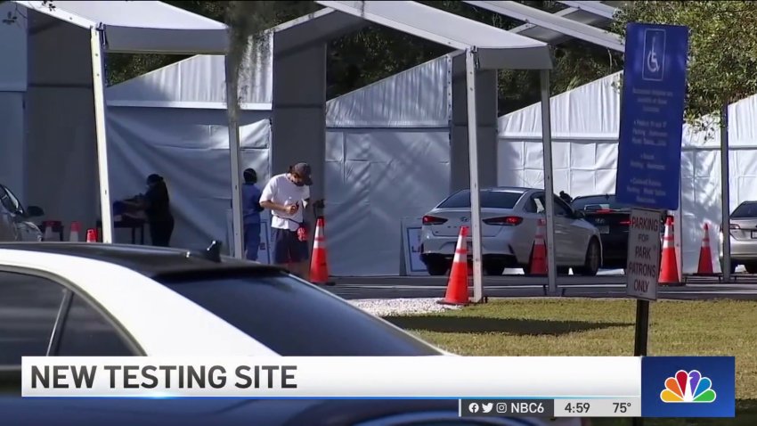 New Covid Testing Site Opens in Fort Lauderdale