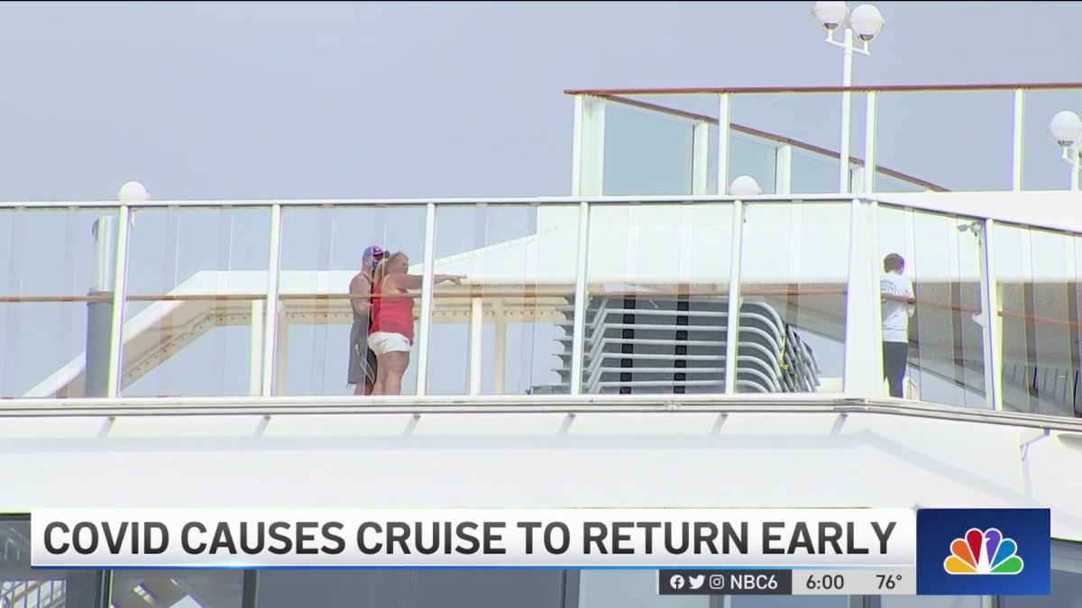 COVID Cases Causes Cruises to Return Early NBC 6 South Florida