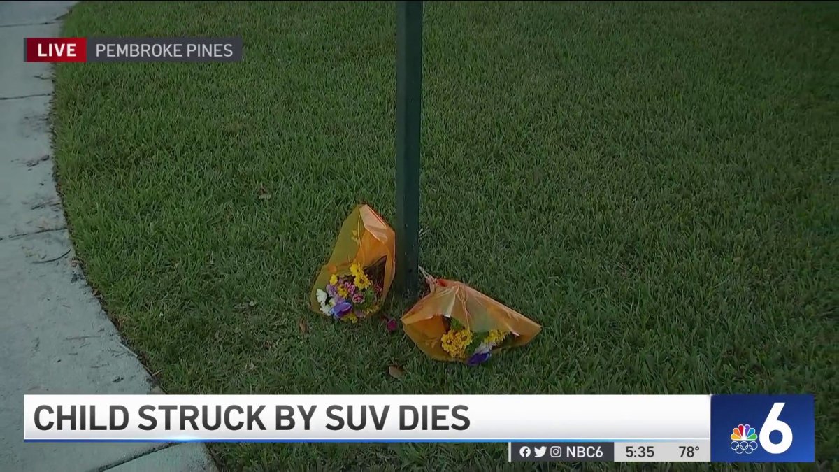 Child Struck by SUV in Pembroke Pines Dies – NBC 6 South Florida