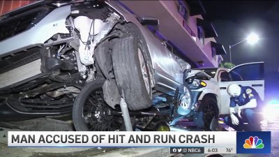 Man Accused of Hit-And-Run Crash