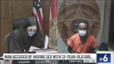 Tamil15 Yers Old Sex - South Florida Man Accused of Having Sex With 13-Year-Old Girl â€“ NBC 6 South  Florida