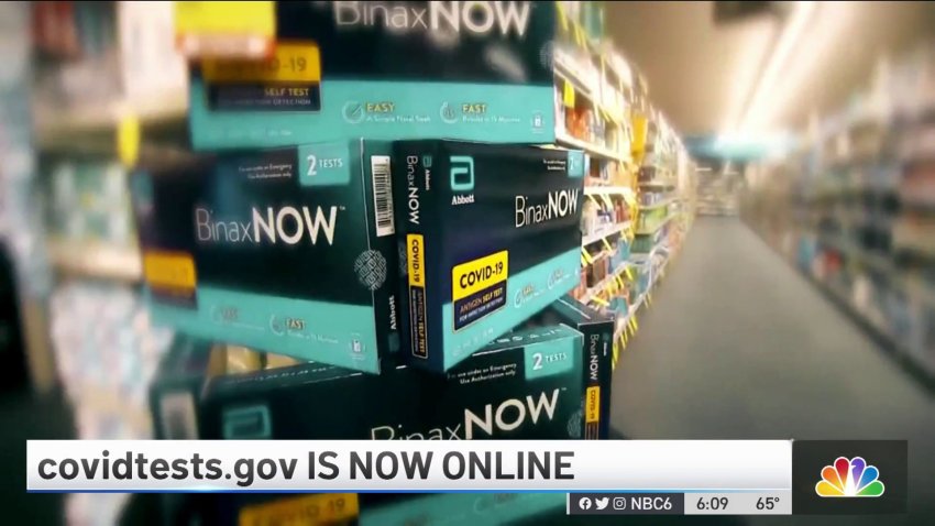 Americans Can Order Free, At-Home COVID Tests Online From Gov't.