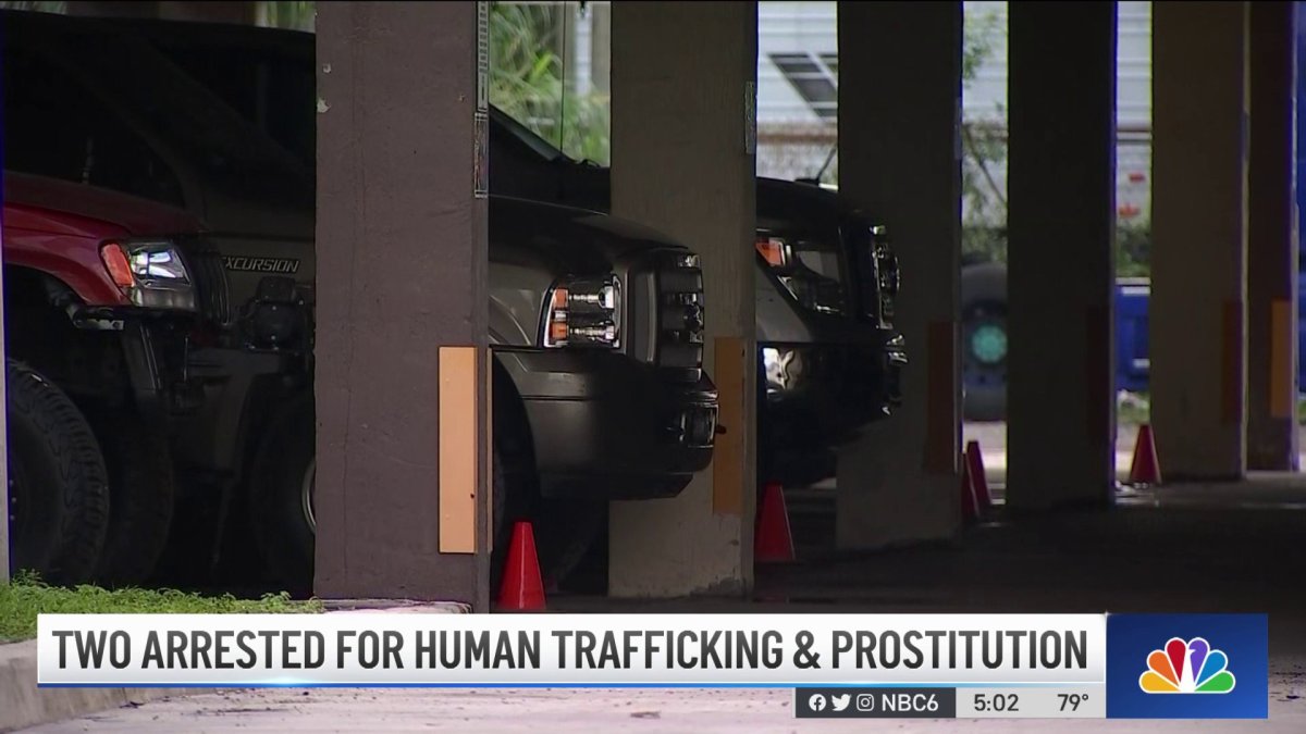 Pair Arrested for Human Trafficking, Prostitution in Medley – NBC 6 ...