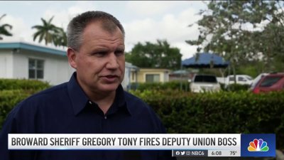 BSO Union President Who Clashed With Sheriff Fired After Investigation