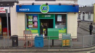 A post office on Staplestown Road in Carlow, Ireland.