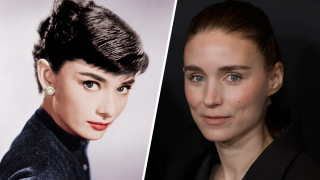 Audrey Hepburn and Rooney Mara