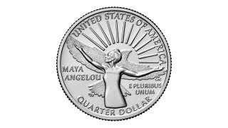 The 2022 Maya Angelou Quarter is the first coin in the U.S. Mint's American Women Quarters Program.