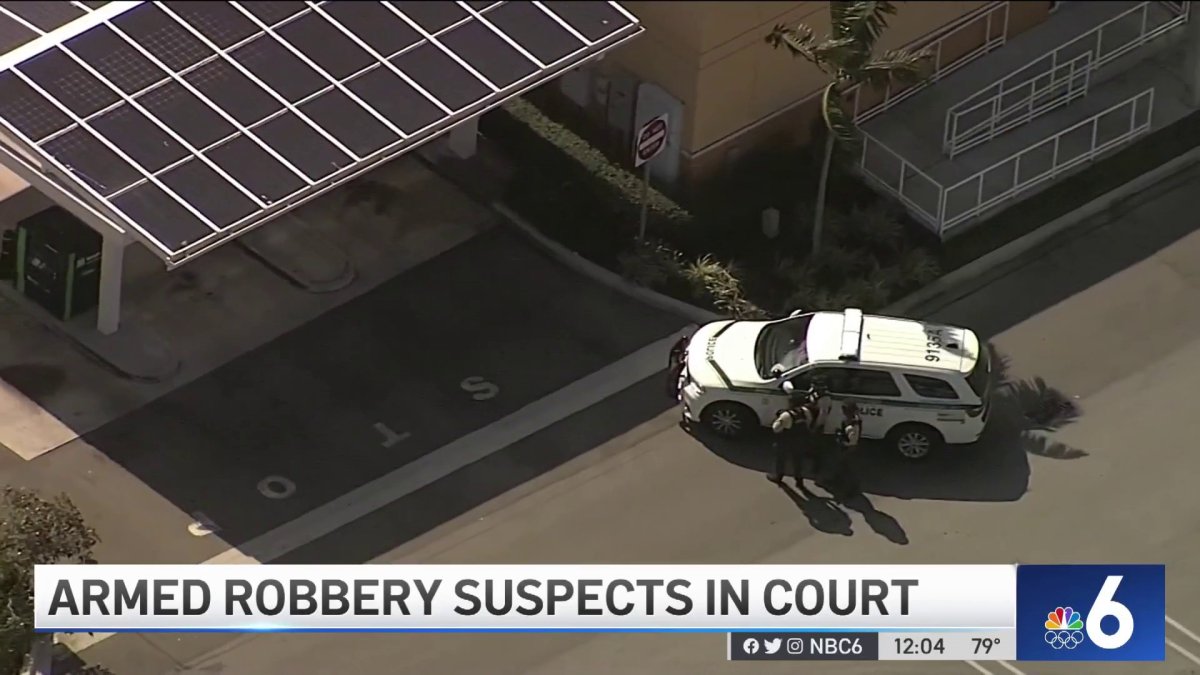 Armed Robbery Suspects in Miami-Dade Bond Court – NBC 6 South Florida