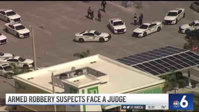 Miami-Dade Armed Robbery Suspects Face Judge