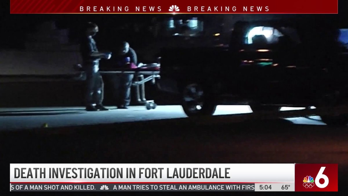 Death Investigation in Fort Lauderdale – NBC 6 South Florida
