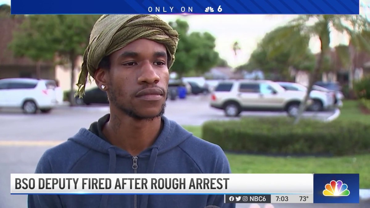 Man Arrested by Fired BSO Deputy Speaks Out – NBC 6 South Florida