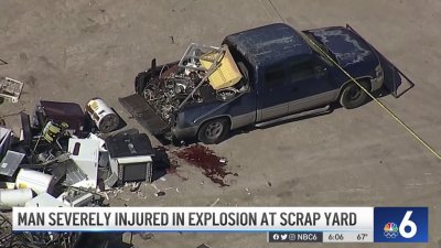 Man Severely Injured in Lauderhill Scrap Yard Explosion