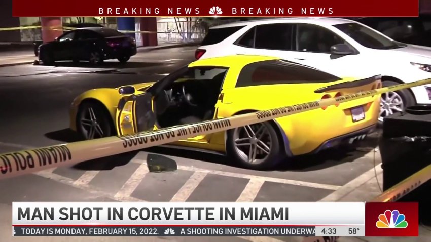Man Shot While Sitting in Corvette in Miami