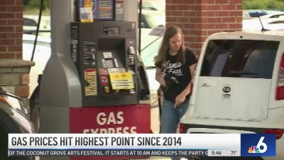 Gas Prices Hit Highest Point Since 2014